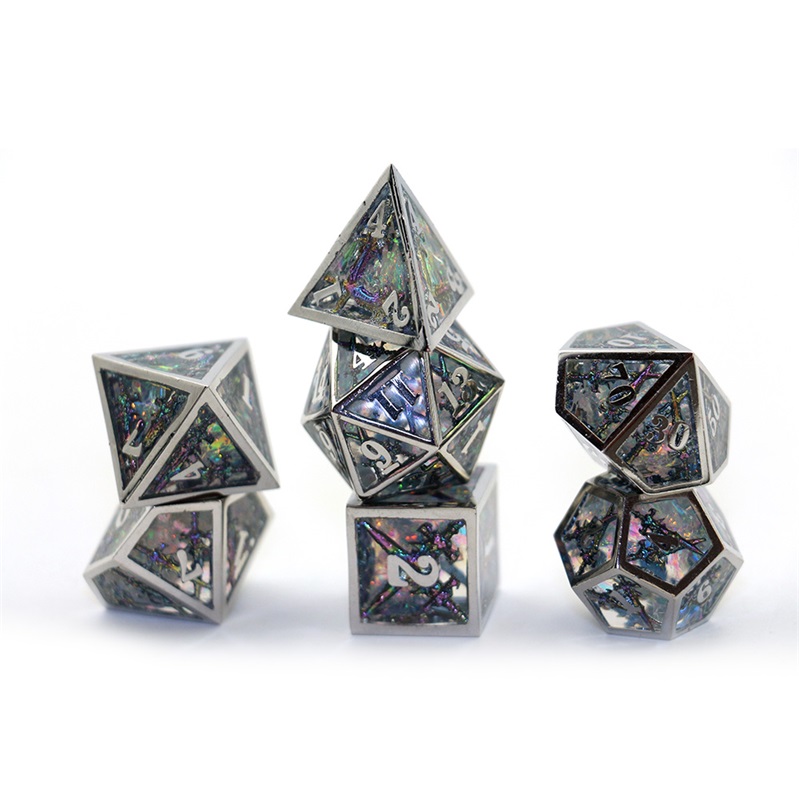 Custom Metal Dice Set | Personalized RPG & DND Dice Manufacturer